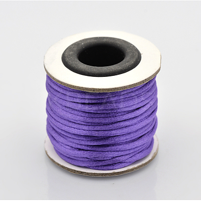 Nylon Satin Rattail Cords NWIR-O001-A-09-1