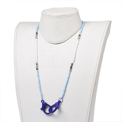Personalized Beaded Necklaces NJEW-JN02853-1