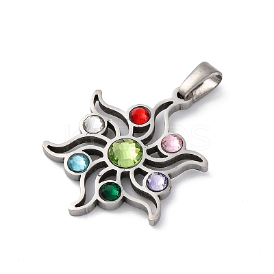 304 Stainless Steel Pendants STAS-L280-01P-03-1