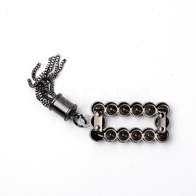Alloy with Rhinestones Bag Decoration FIND-WH0072-35B-1