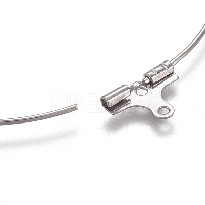 Tarnish Resistant 304 Stainless Steel Wire Pendants STAS-M274-020F-1