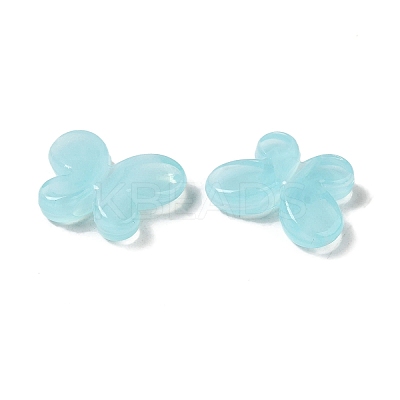 Transparent Acrylic Beads OACR-A021-13J-1