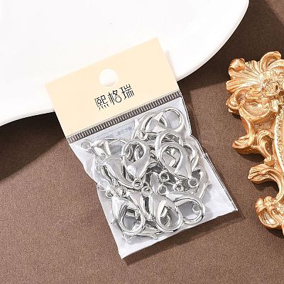 SHEGRACE Brass Lobster Claw Clasps XGRPCP380-269P-1