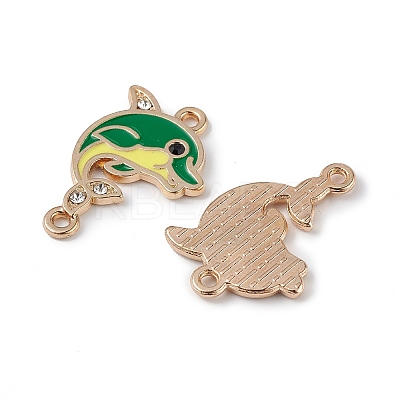 Alloy Enamel Connector Charms ENAM-I054-02-1