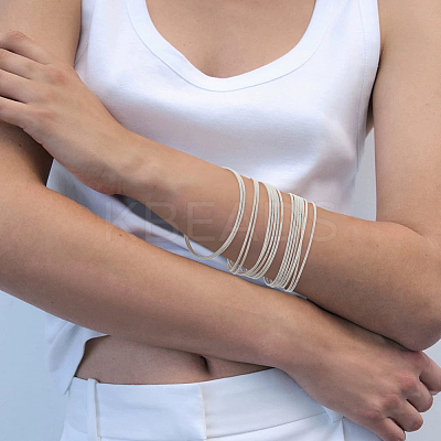 40 Strands Spring Bracelets TWIR-BC0001-51S-1