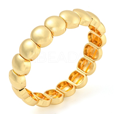 Rack Plating Brass Stretch Bracelets BJEW-L460-002B-1