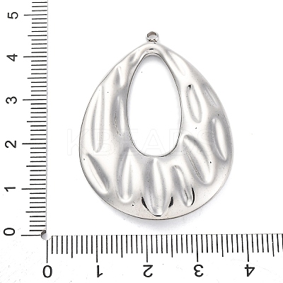 304 Stainless Steel Pendants STAS-P386-04P-B-1