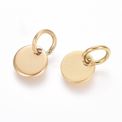 Ion Plating(IP) 304 Stainless Steel Charms LS-STAS-I124-01A-G-1