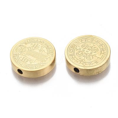 PVD Vacuum Plating 304 Stainless Steel Beads X-STAS-S079-169A-G-1