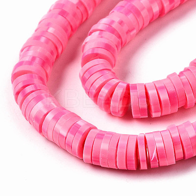 Handmade Polymer Clay Beads Strands CLAY-N008-010P-1