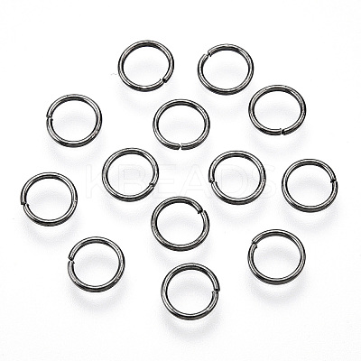 Iron Open Jump Ring IFIN-T019-6mm-B-1