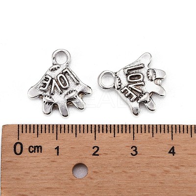 Tibetan Style Charms LS-QA-311Y-NF-1