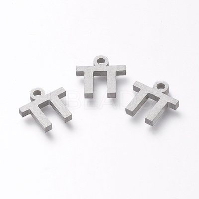 Tarnish Resistant 304 Stainless Steel Pendants STAS-A045-02P-1