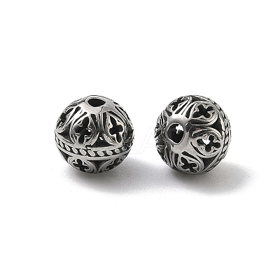 Retro 316 Surgical Stainless Steel Beads STAS-L307-17AS-12-1