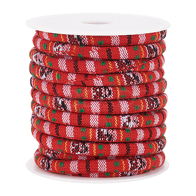 10M Ethnic Style Nylon Braided String NWIR-BC0001-02B-1