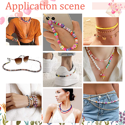 DIY Beads Jewelry Making Finding Kit DIY-PH0010-59-1