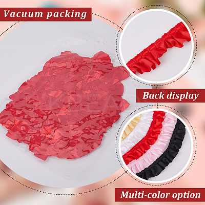 10M Polyester Ruffled Trimming OCOR-GF0004-57C-1