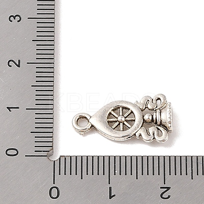 Tibetan Style Alloy Pendant TIBE-Q090-73AS-1