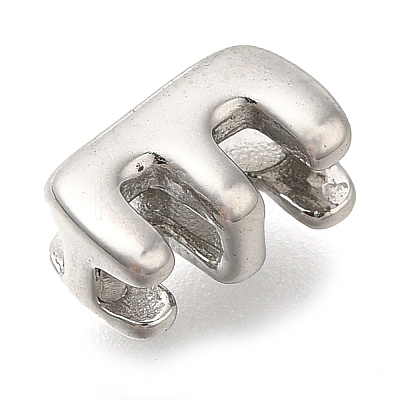 304 Stainless Steel Slide Charms STAS-B075-37P-E-1