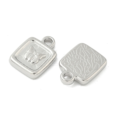 304 Stainless Steel Pendants LS-STAS-L293-13P-1