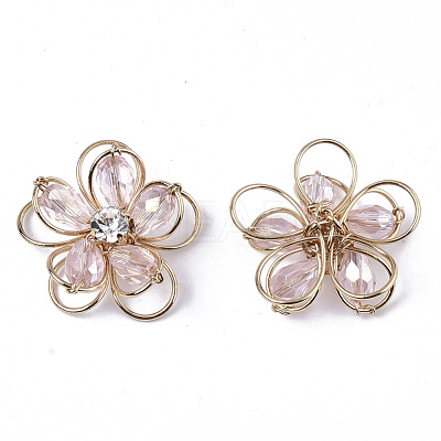 Handmade Wire Wrapped Pendants FIND-N050-03B-1