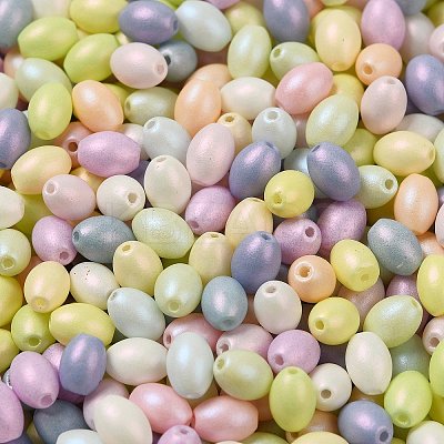 Baking Paint Glass Seed Beads SEED-C004-04E-1