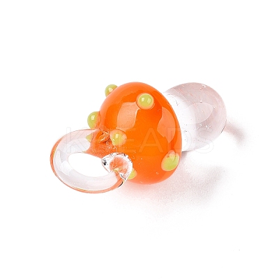 Handmade Lampwork Pendants LAMP-T021-18E-1