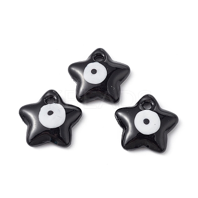 Handmade Evil Eye Lampwork Pendants LAMP-I026-12C-1