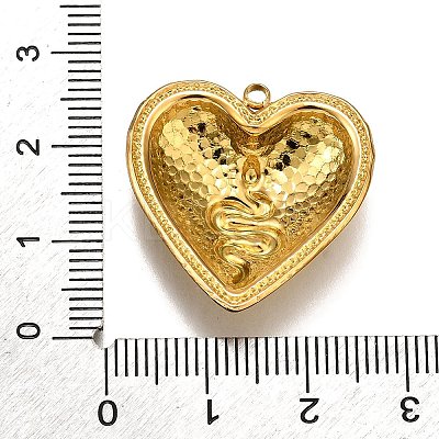 304 Stainless Steel Pendants STAS-M116-08G-1