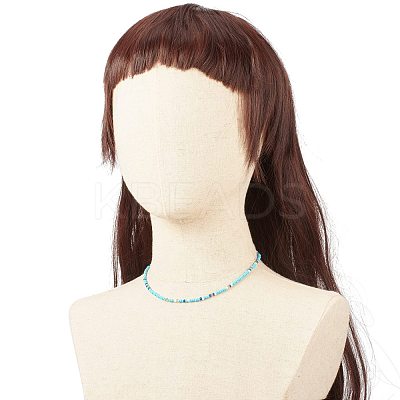 Glass Seed Beaded Necklace NJEW-JN03825-04-1