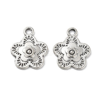 Tibetan Style Alloy Pendants FIND-G065-16AS-1