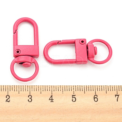 Zinc Alloy Baking Paint Swivel Snap Hooks Clasps PALLOY-H194-A03-1