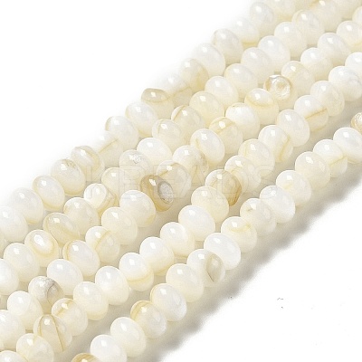 Natural Freshwater Shell Beads Strands BSHE-E026-15B-01-1