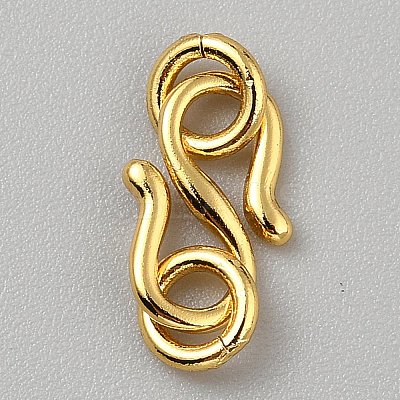 999 Fine Silver S Clasps LS-STAS-WH0005-29G-1
