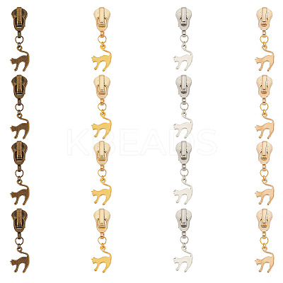 Alloy Replacement Zipper Sliders PALLOY-PH01591-02-1