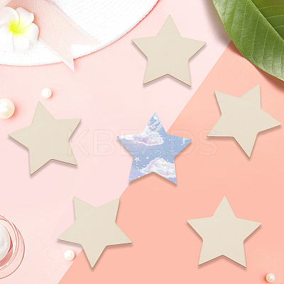 50Pcs Wood Cutouts DIY-SP0004-64A-02-1