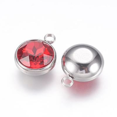 K9 Glass Rhinestone Pendants STAS-F123-26K-1