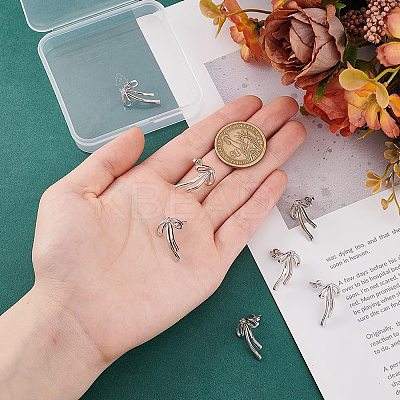 4 Pairs Brass with Cubic Zirconia Stud Earrings for Women EJEW-BC0001-17P-1