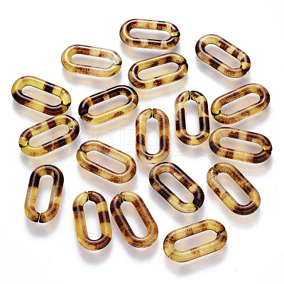 Transparent Acrylic Linking Rings TACR-T018-02A-01-1