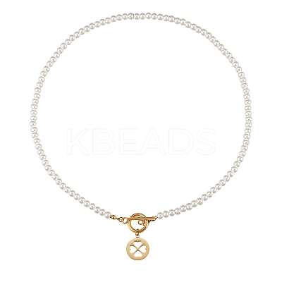 304 Stainless Steel Pendant Necklaces NJEW-SZ0001-34-1