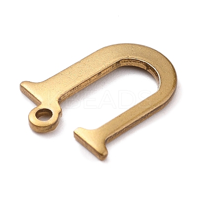 PVD Vacuum Plating  304 Stainless Steel Charms STAS-H112-U-AB-1