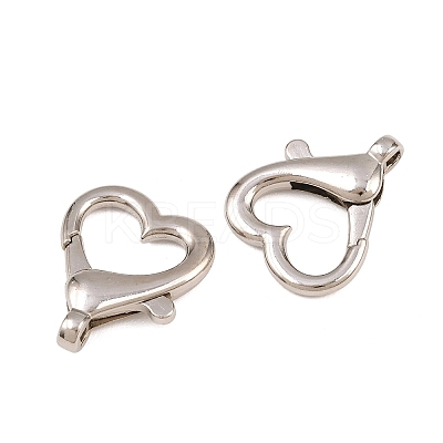 304 Stainless Steel Lobster Claw Clasps STAS-B121-02P-05-1