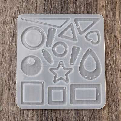 Rhombus Triangle Star DIY Pendant Silicone Molds LS-DIY-G109-01A-1