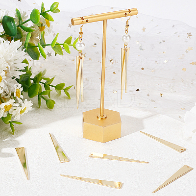 12Pcs Brass Pendants KK-BBC0008-39-1
