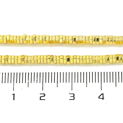 Electroplated Synthetic Non-magnetic Hematite Beads Strands G-I360-S01-01-1
