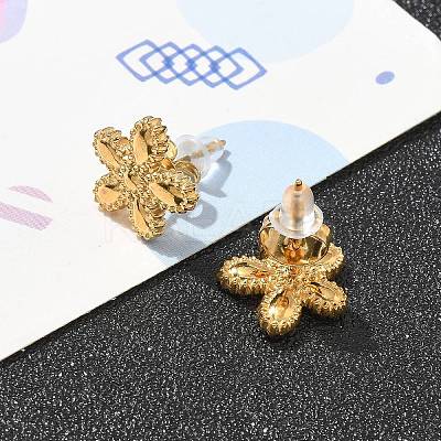 304 Stainless Steel Stud Earrings for Women STAS-Z117-12G-1