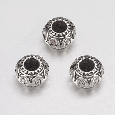 Alloy European Beads MPDL-E454-AS-NR-1