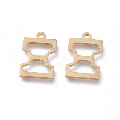 304 Stainless Steel Charms STAS-K215-15G-1