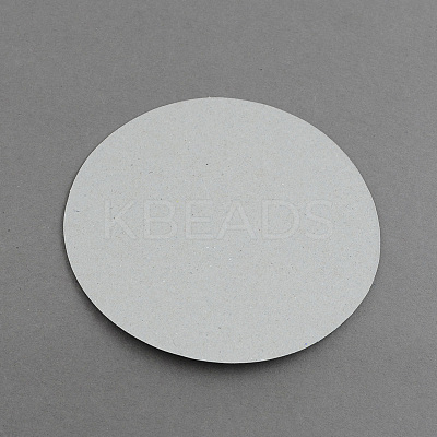 Flat Round DIY Fuse Beads Cardboard Templates DIY-S002-11A-1