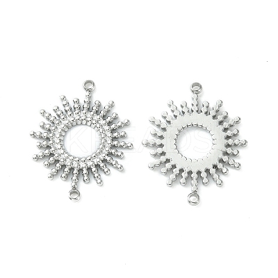 Non-Tarnish 304 Stainless Steel Connector Charms STAS-L269-052P-1